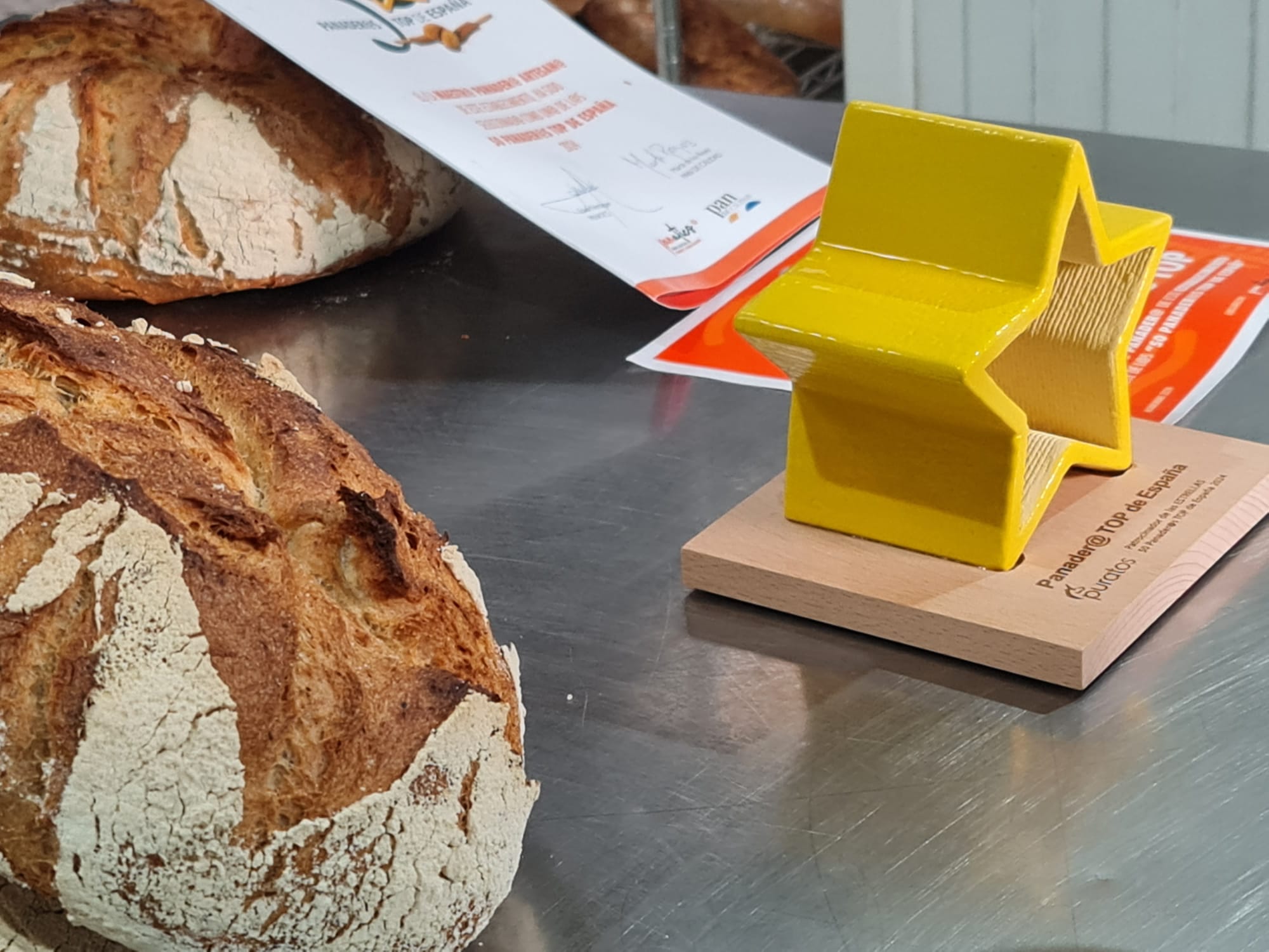 Premio estrella de oro a los 50 mejores panaderos de España